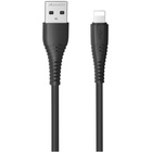 Дата кабель USB 2.0 AM to Lightning PD-B85a Black Proda (PD-B85i-BK) U0789486