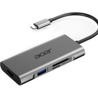 Порт-репликатор Acer 7in1 Type C dongle 1 x HDMI, 3 x USB3.2, 1 x SD/TF, 1 x PD (HP.DSCAB.008) U0524572