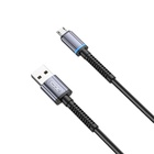 Дата кабель USB 2.0 AM to Micro 5P 1.0m 2.4A black XO (NB215-M-BK) U1093061