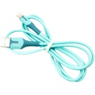 Дата кабель USB 2.0 AM to Lightning 1.0m blue Dengos (PLS-L-IND-SOFT-BLUE) U0812991