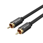 Кабель мультимедійний 1xRCA M to 1xRCA M 2.0m digital black Vention (VAB-R09-B200) U1179431