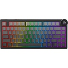 Клавіатура Ajazz AK820 V2 White Peach Switch Wireless/Bluetooth/USB UA Black/Gray (AK820-V2-WP-S-BG) U1203765