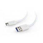 Дата кабель USB 3.0 AM to Type-C 0.5m Cablexpert (CCP-USB3-AMCM-W-0.5M) U0384026
