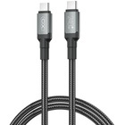 Дата кабель USB-C to USB-C 2.0m 240W black XO (NBQ264B_С_Black) U1105122