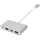 Переходник Type-C (M) to 4*USB 2.0/3.0, HDMI, Type-C (F) PowerPlant (CA911707) U0657482