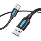 Дата кабель USB 3.0 AM/AM 3.0m black Vention (CONBI) U1125542