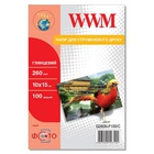 Бумага WWM 10x15 (G260N.F100/C) U0423957