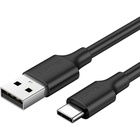 Дата кабель USB 2.0 AM to USB-C 0.5m 3.0A (18W) Nickel Plating US287 Black Ugreen (60115) U1031483