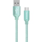 Дата кабель USB 2.0 AM to Type-C mint ColorWay (CW-CBUC003-MT) U0380186