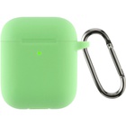 Чехол для наушников Armorstandart Ultrathin Silicone Case With Hook для Apple AirPods 2 Spearmint (ARM59693) U0857152