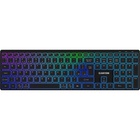 Клавіатура Canyon HKB-W11 Slim Dual Mode Wireless/Bluetooth RGB UA Black (CNS-HBTK11B) U1050911
