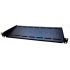 Полка 19" ESERVER 1U глуб. 250мм, консольная, черный (PK-1U-250-B) U0275105