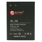 Аккумуляторная батарея EXTRADIGITAL Nokia BL-5B (BMN6272)