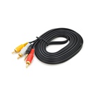 Кабель мультимедійний 3.5mm M to 3xRCA M 3.0m black Voltronic (YT-3.5(M)1.5/3хRCA(M)-3.0) U1096040