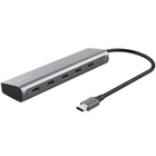 Концентратор Trust USB-C to 5xUSB-C aluminium 0.1m grey (25136_TRUST) U1073495