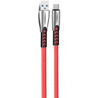 Дата кабель USB 2.0 AM to Type-C 1.0m zinc alloy red ColorWay (CW-CBUC012-RD) U0446720