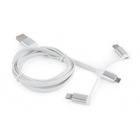 Дата кабель USB 2.0 AM to Lightning/Micro/Type-C 1.0m Cablexpert (CC-USB2-AMLM32-1M-W) U0291817