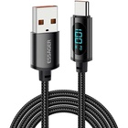 Дата кабель USB 2.0 AM to USB-C 2.0m 7A LED black Essager (EXCT-XYA01-P) U1106665