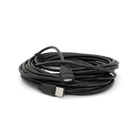 Дата кабель USB 2.0 AM/AF 10.0m ferrite black Voltronic (YT-AM/AF-10BL) U1083376