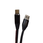 Дата кабель USB 2.0 AM to USB-C 1.0m 2.4A black XoKo (XK-CTC-005-BK) U1170334