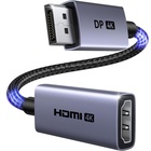 Кабель мультимедійний DisplayPort M to HDMI M 4K60Hz 18Gbps HDR10 3D Ugreen (95418) U1182315