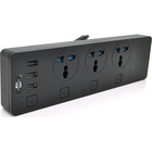 Мережевий фільтр живлення Voltronic TВ-Т11, 3роз, 3*USB Black (ТВ-Т11-Black) U0846168