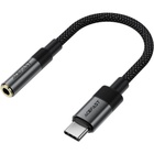 Перехідник USB-C to 3.5mm F 0.15m DAC audio black Acefast (6974316285281) U1137144