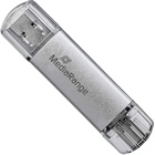 USB флеш накопичувач Mediarange 128GB Silver USB 3.0 / Type-C (MR938) U0862766