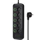 Мережевий фільтр живлення XoKo XK-SP-5-2-1-BK U1167200