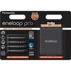 Аккумулятор PANASONIC Eneloop Pro AAA 930 mAh * 4 + Case (BK-4HCDEC4BE) U0297762