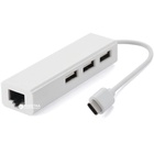 Концентратор Value Type-C Hub 3-port USB2.0 + RJ45 Fast Ethernet White (S0742) U0806626