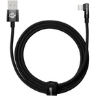 Дата кабель USB 2.0 AM to Lightning 2.0m 2.4A 90° corner black Baseus (CAVP000101) U1106559