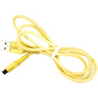 Дата кабель USB 2.0 AM to Micro 5P 1.0m yellow Dengos (PLS-M-IND-SOFT-YELLOW) U0812992
