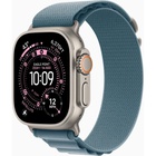 Смарт-годинник Apple Watch Ultra 3 GPS + Cellular 49mm Natural Titanium Case with Light Blue Alpine Loop - Medium (MEWM4QP/A) U1101101
