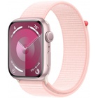 Смарт-годинник Apple Watch Series 9 GPS 41mm Pink Aluminium Case with Light Pink Sport Loop (MR953QP/A) U0854989