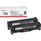 Картридж Canon 718 Black twinpack (2662B005) U0939763