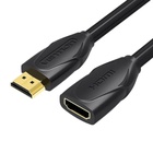 Кабель мультимедійний HDMI M to HDMI F 0.5m black Vention (VAA-B06-B050) U1125675