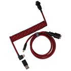Дата кабель USB 2.0 AM to USB-C 1.08m Premium Coiled Aviator Angled red Keychron (CAB4_KEYCHRON) U1073685