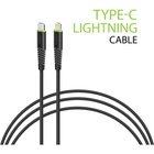 Дата кабель Type-C to Lightning 1.2m CBFLEXTL1 18W black Intaleo (1283126542459) U0760608