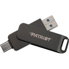USB флеш накопичувач Patriot 32GB Rage R550 Matte Black USB 3.2/Type-C (PE32GR550DSAD) U1005972