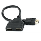 Переходник HDMI M to 2 HDMI F 10 cm Atcom (10901) U0373809