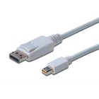 Кабель мультимедийный miniDisplayPort to DisplayPort 2.0m DIGITUS (AK-340102-020-W) U0037362