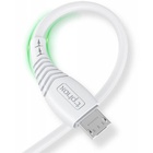 Дата кабель USB 2.0 AM to Micro 5P 1.2m Nature T-M830 White T-PHOX (T-M830 White) U0419294