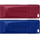 USB флеш накопитель Verbatim 2x32GB Store'n'Go Slider Red/Blue USB 2.0 (49327) U0582062