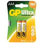 Батарейка GP AAA LR03 ULTRA Alcaline * 2 (24AU-U2) U0203489