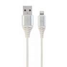 Дата кабель USB 2.0 AM to Lightning 2.0m Cablexpert (CC-USB2B-AMLM-2M-WB2) U0384181