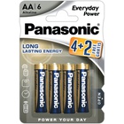Батарейка Panasonic AA Everyday Power * 6 (LR6REE/6B2F) U1147673