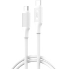 Дата кабель USB-C to USB-C NBQ265B-CC white XO (NB-Q265B-CC.white) U1071101