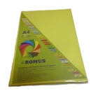 Бумага Romus A4 160 г/м2 100sh Lemon yellow (R50744) U0667229