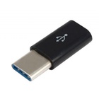 Переходник Type-C to Micro USB Lapara (LA-Type-C-MicroUSB-adaptor black) U0641860
